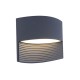 LED Απλίκα Εξωτερικού Χώρου LOTUS Up & Down 8.5W 3000K IP54 Σκούρο Γκρι