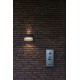 LED Απλίκα Εξωτερικού Χώρου LOTUS Up & Down 8.5W 3000K IP54 Σκούρο Γκρι
