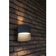 LED Απλίκα Εξωτερικού Χώρου LOTUS Up & Down 8.5W 3000K IP54 Σκούρο Γκρι
