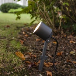 Καρφωτό LED Σποτ Κήπου EXPLORER 3.5W 3000K IP54 Σκούρο Γκρι