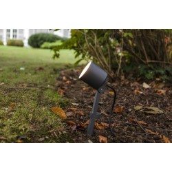 Καρφωτό LED Σποτ Κήπου EXPLORER 3.5W 3000K IP54 Σκούρο Γκρι