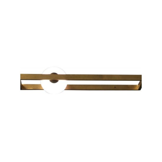 Απλίκα Τοίχου με Οπαλίνα Μπάλα 12cm Ν.2005