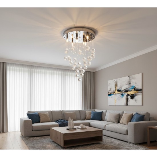 Φωτιστικό οροφής κρυστάλλινο N.45 Ermis