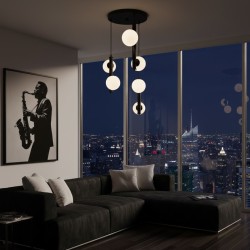 Οροφής φωτιστικό Ν.79 Τοκιο Μαύρο Οροφής φωτιστικό Ν.79 Τοκιο Μαύρο