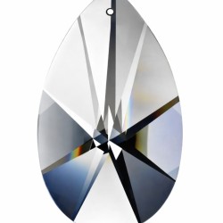 Ανταλλακτικό Κρύσταλλο Πολυελαίου Αμύγδαλο 38x24mm Διάφανο