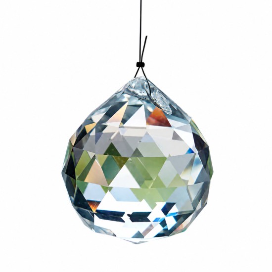 Κρυστάλλινη Μπάλα 20mm Διακοσμητική | Crystal Prism Bronze Design