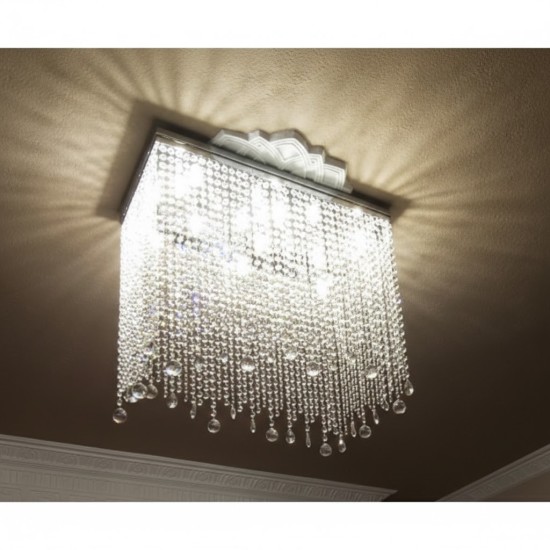 Κρυστάλλινο φωτιστικό οροφής Ν.80 Everest Κρυστάλλινο φωτιστικό οροφής Ν.80 Everest