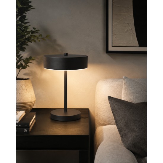 LED Επιτραπέζια Λάμπα N.4042 12W Μαύρη 6000K LED Επιτραπέζια Λάμπα N.4042 12W Μαύρη 6000K