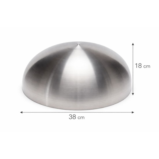 Καμπάνα Αλουμινίου Φ38 (38cm) – Ύψος 18cm για Φωτιστικά