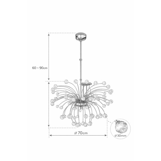 Φωτιστικό Κρεμαστό N.61 Nigeria – BDP61