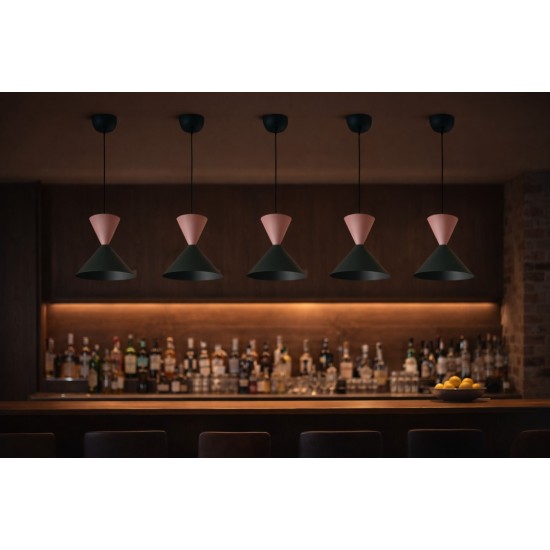 Κρεμαστό Φωτιστικό Αλουμινίου N.3505 Industrial Green