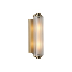 Απλίκα Μπάνιου Nordlux Nimal Double Brass 2xE14 IP44
