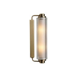 Απλίκα Μπάνιου Nordlux Nimal Double Brass 2xE14 IP44
