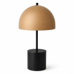 Industrial Επιτραπέζια Λάμπα N.4031 με Μεταλλική Μπάλα Ø30cm