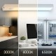 Σετ 2 Επαναφορτιζόμενα Φωτιστικά Ντουλαπιού LED Viro 20cm 3CCT με Αισθητήρα Κίνησης – Λευκά