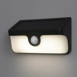 Ηλιακό Φωτιστικό Τοίχου LED Link 5W 500lm 4000K με Αισθητήρα Κίνησης – Μαύρο