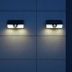 Ηλιακό Φωτιστικό Τοίχου LED Link 5W 500lm 4000K με Αισθητήρα Κίνησης – Μαύρο