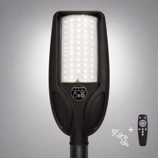 Ηλιακό Φωτιστικό Venice 50W 450lm 4000K IP65 με Αισθητήρα Κίνησης