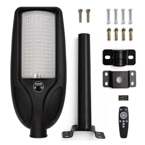 Ηλιακό Φωτιστικό Δρόμου Venice 100W 750lm 4000K IP65 με Αισθητήρα Κίνησης