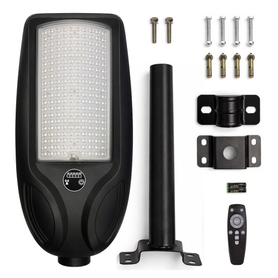 Ηλιακό Φωτιστικό Δρόμου Venice 200W 1500lm 4000K IP65 με Αισθητήρα Κίνησης