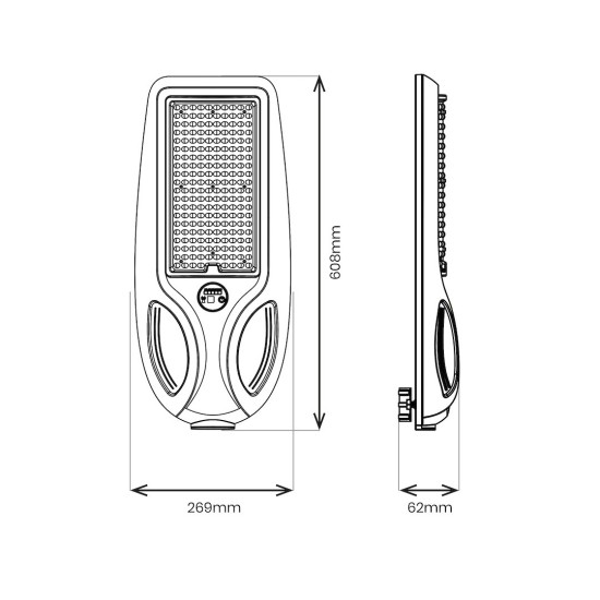 Ηλιακό Φωτιστικό Δρόμου Venice 200W 1500lm 4000K IP65 με Αισθητήρα Κίνησης