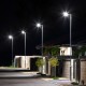 Ηλιακό Φωτιστικό Δρόμου Via 150W 1800lm 6000K IP54 με Αισθητήρα Κίνησης