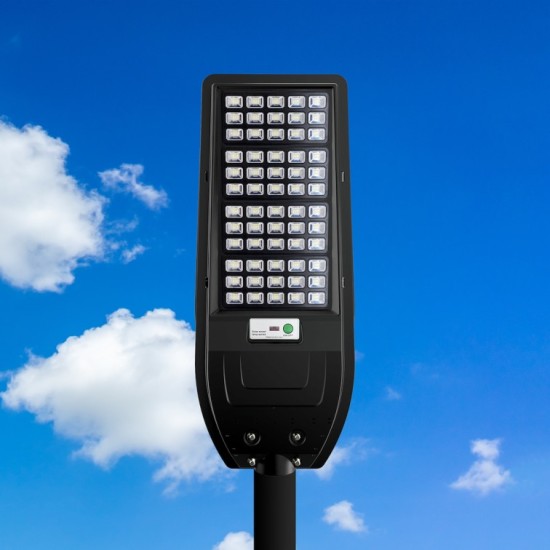 Ηλιακό Φωτιστικό Δρόμου Via 150W 1800lm 6000K IP54 με Αισθητήρα Κίνησης