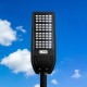 Ηλιακό Φωτιστικό Δρόμου Via 150W 1800lm 6000K IP54 με Αισθητήρα Κίνησης