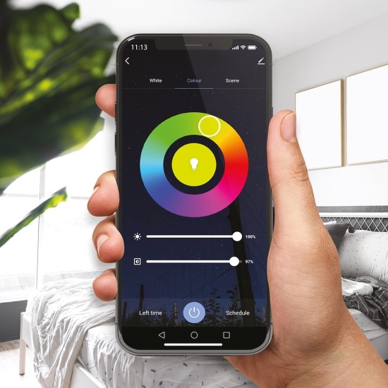 Smart Λάμπα LED Wi-Fi E27 A70 11W RGB+CCT 1200lm Tuya Eko-Light