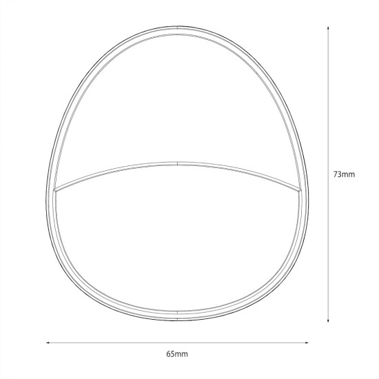 Φωτάκι Νυκτός LED Πρίζας Cleo 0,6W 3000K με Αισθητήρα Σκότους – Λευκό EKW0089