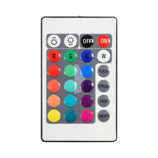 Σετ Ταινίας LED RGB 5m 12W IP55 με Τηλεχειριστήριο και Controller - Eko-Light