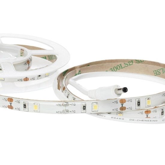 Ταινία LED 1m με Αισθητήρα Κίνησης και Τροφοδοσία 4×AAA 2,4W 4000K - Eko-Light