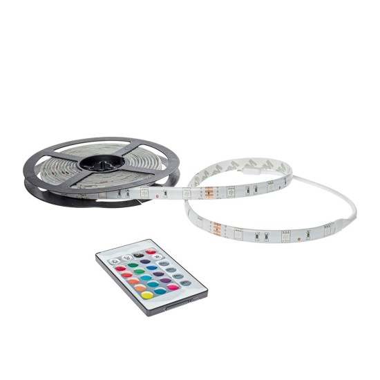 Σετ Ταινίας LED RGB 3m 7,3W/m IP65 με Τηλεχειριστήριο και Controller - Eko-Light