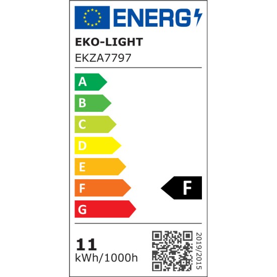Λάμπα LED E27 A60 11W 4000K 1055lm Ουδέτερο Λευκό Eko-Light