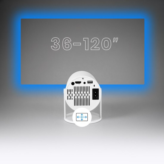 Smart Mini Projector P720 Android 11 Wi-Fi Bluetooth Full HD LVN System
