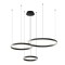 Κρεμαστό Φωτιστικό LED Gravity Μαύρο–Χρυσό 108W 4000K – Milagro ML1185