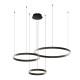 Κρεμαστό Φωτιστικό LED Gravity Μαύρο–Χρυσό 108W 4000K – Milagro ML1185