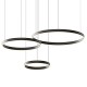 Κρεμαστό Φωτιστικό LED Gravity Μαύρο–Χρυσό 108W 4000K – Milagro ML1185