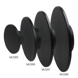 Πλαφονιέρα / Απλίκα LED Disk Black 12W 3CCT IP65