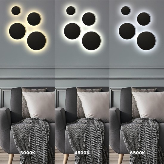 Πλαφονιέρα / Απλίκα LED Disk Black 18W 3CCT IP65 Πλαφονιέρα / Απλίκα LED Disk Black 18W 3CCT IP65