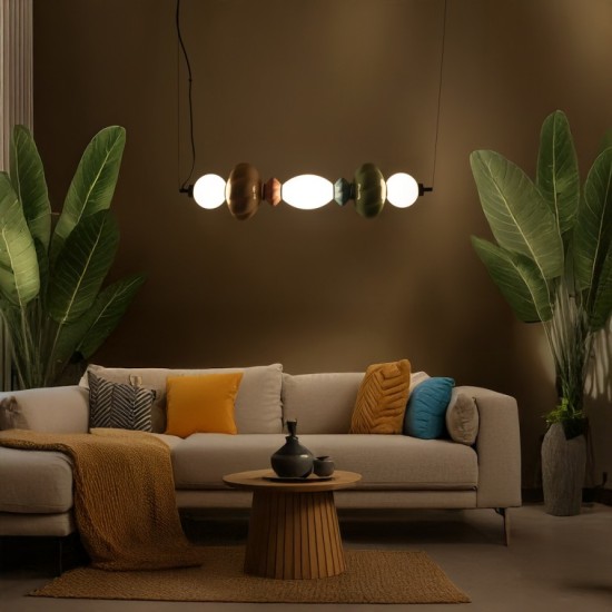 Κρεμαστό Φωτιστικό ASCOLI 24W LED Multicolor 3000K