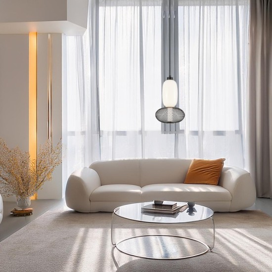 Κρεμαστό Φωτιστικό ARAME 15W LED Μαύρο 3000K