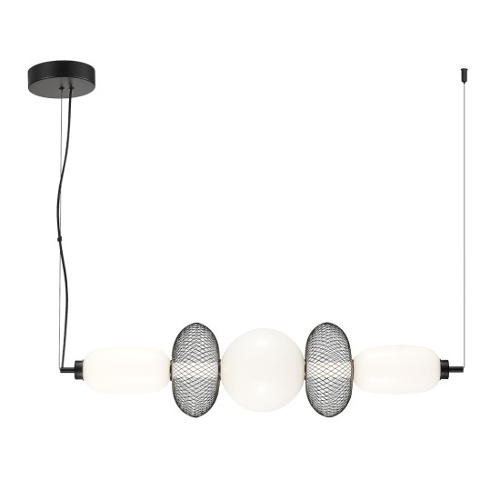 Κρεμαστό Φωτιστικό ARAME 32W LED Μαύρο 3000K