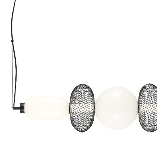 Κρεμαστό Φωτιστικό ARAME 32W LED Μαύρο 3000K