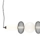 Κρεμαστό Φωτιστικό ARAME 32W LED Μαύρο 3000K