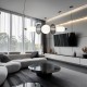 Κρεμαστό Φωτιστικό ARAME 32W LED Μαύρο 3000K