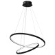 Κρεμαστό Φωτιστικό LED Hoop Μαύρο 51W 4000K – Milagro ML1542 Κρεμαστό Φωτιστικό LED Hoop Μαύρο 51W 4000K – Milagro ML1542