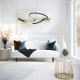 Κρεμαστό Φωτιστικό LED Hoop Μαύρο 51W 4000K – Milagro ML1542 Κρεμαστό Φωτιστικό LED Hoop Μαύρο 51W 4000K – Milagro ML1542