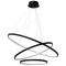 Κρεμαστό Φωτιστικό LED Hoop Μαύρο 93W 4000K – Milagro ML1543