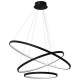 Κρεμαστό Φωτιστικό LED Hoop Μαύρο 93W 4000K – Milagro ML1543